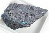 Rare Blue Buttgenbachite w/ Malachite & Cuprite - DR Congo #309639-1